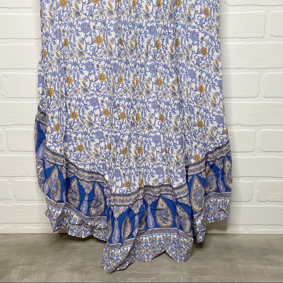 American Rag cottage core skirt tassel floral S - Picture 10 of 11